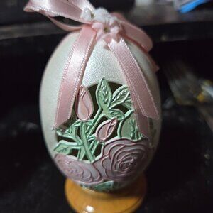 Vintage Enesco Decorative Egg
